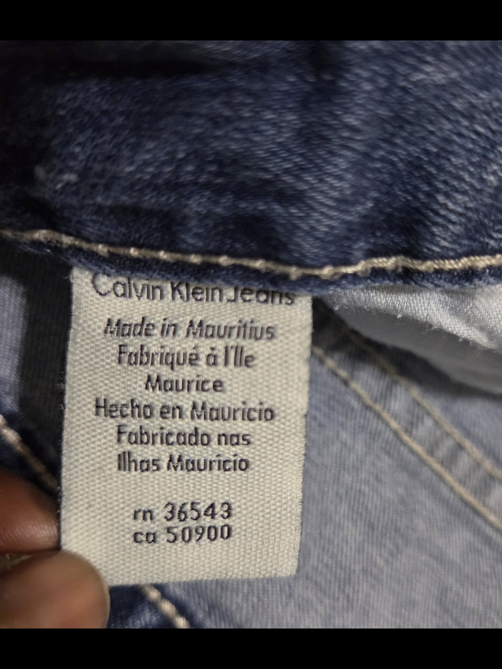 Calvin Klein Jeans Straight-Leg Denim in Medium Blue - Picture 9 of 14
